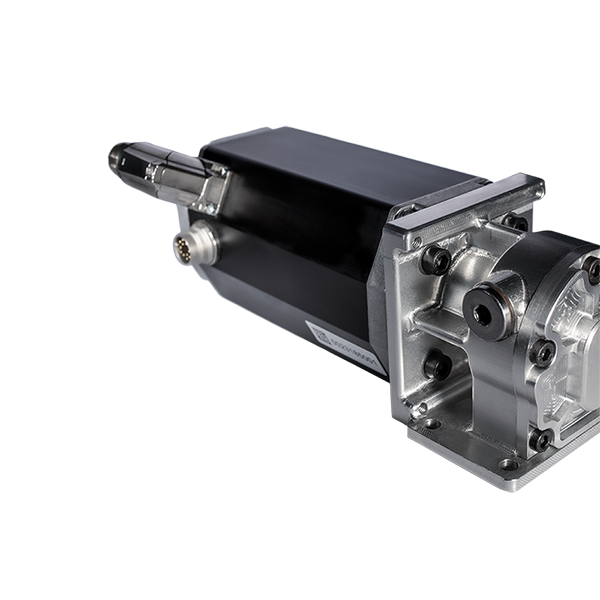 Bild einer Ölpumpe von Scherzinger zur Ölschmierung.