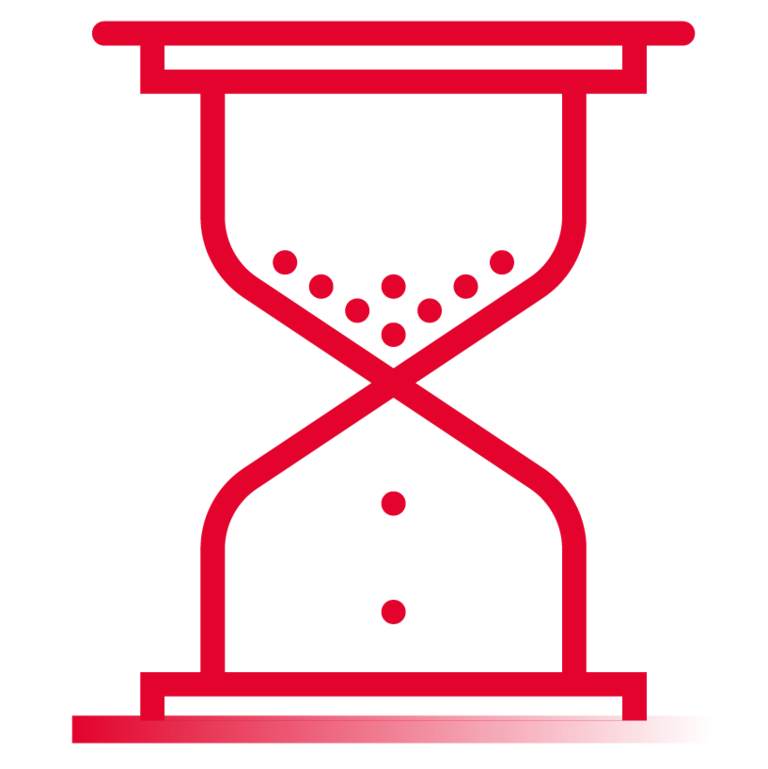Icon für Zuverlässigkeit und Langlebigkeit der Scherzinger Mini-Hydraulikpumpen.