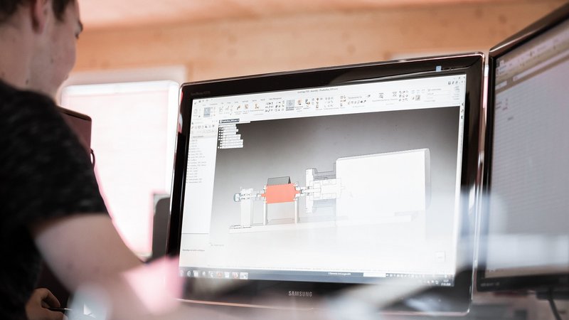 Erstellung einer Graugusspumpe bei Scherzinger aus Furtwangen.