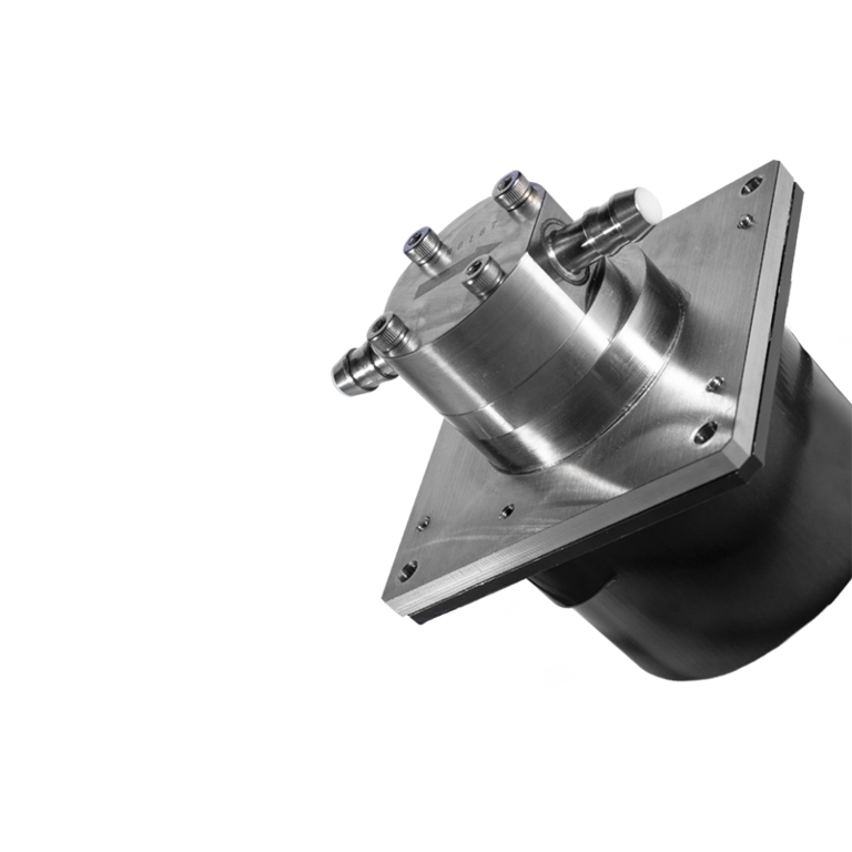 Bild einer Edelstahlpumpe vom Pumpenspezialist Scherzinger Pumpen GmbH.